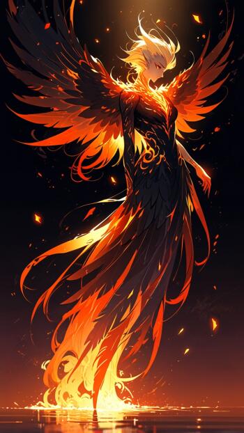 Anime star Art Abyss magical Phone Wallpaper