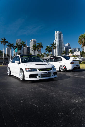 car Mitsubishi Lancer Evolution IX Phone Wallpaper