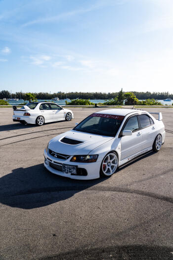 car Mitsubishi Lancer Evolution IX Phone Wallpaper