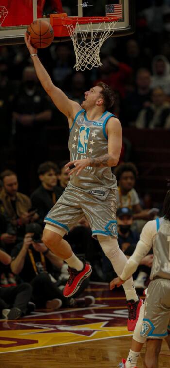 Sports basketball NBA Luka Dončić NBA All-Star Game Phone Wallpaper