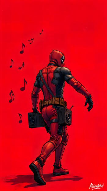 Anime Deadpool Deadpool 2 Phone Wallpaper