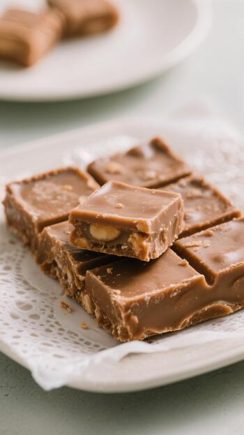 fudge chocolate dessert sweets snack Phone Wallpaper