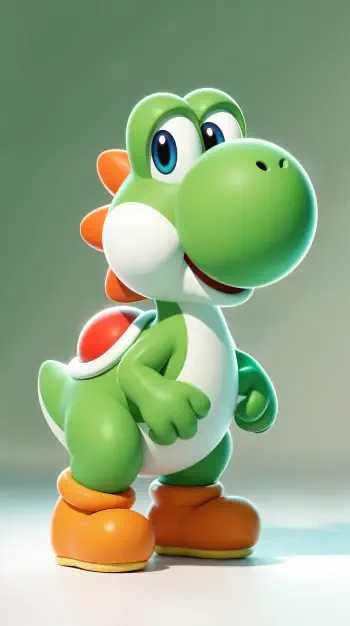 Download Yoshi Video Game Yoshi's Crafted World Art
