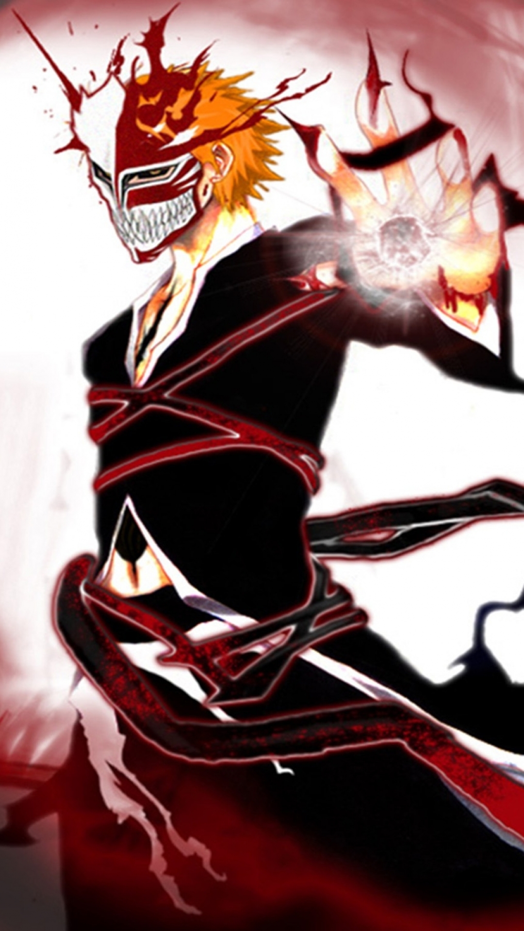 Download wallpaper 1080x1920 fighter bleach ichigo kurosaki art 1080p  wallpaper samsung galaxy s4 s5 note sony xperia z z1 z2 z3 htc one  lenovo vibe google pixel 2 oneplus 5 honor 9