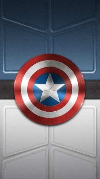 Comic Captain America Phone Wallpaper
