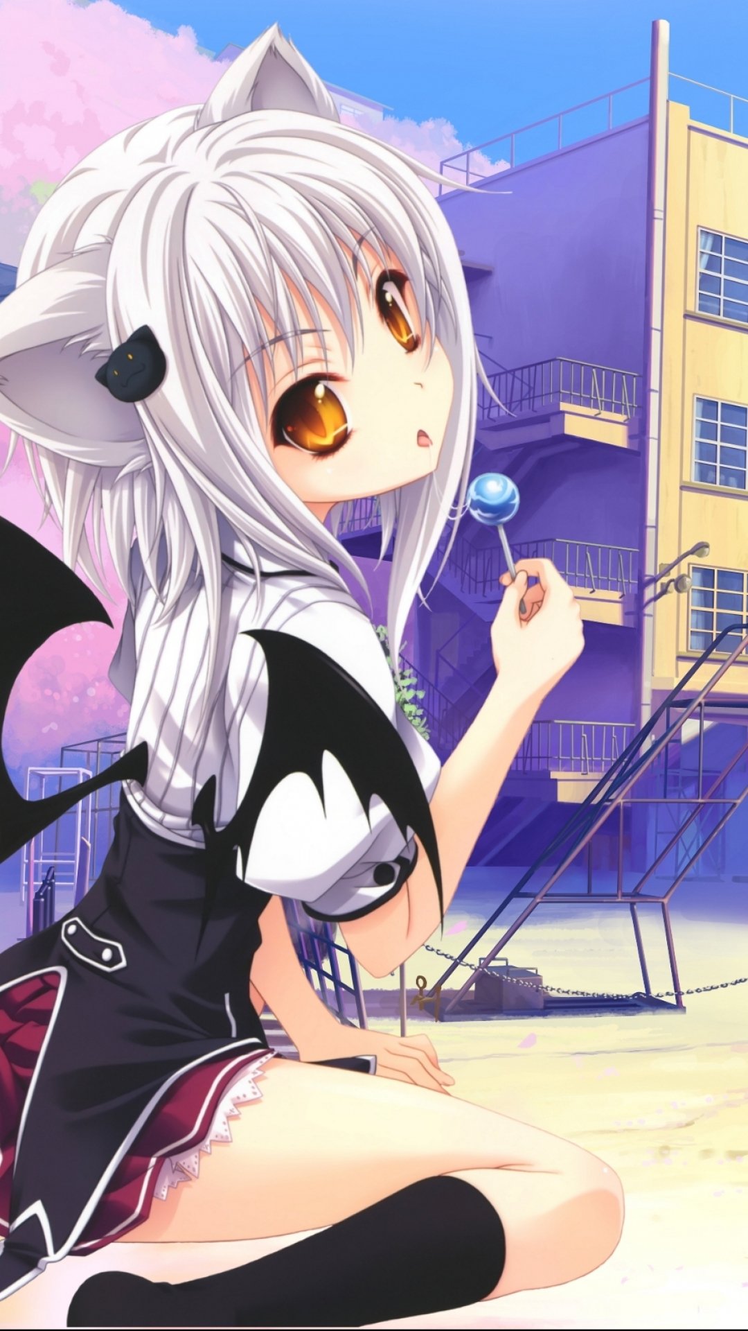 Download Koneko Toujou Anime High School DxD Phone Wallpaper