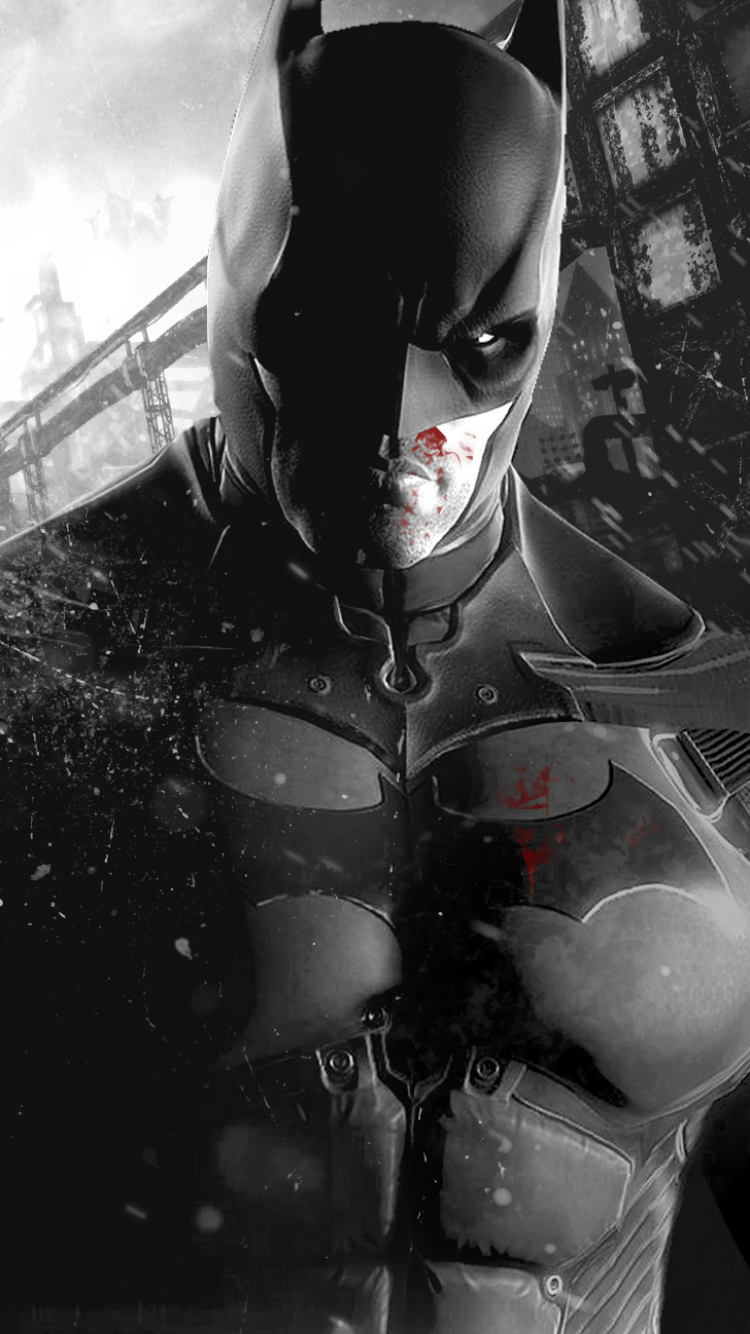 arkham origins iphone wallpaper