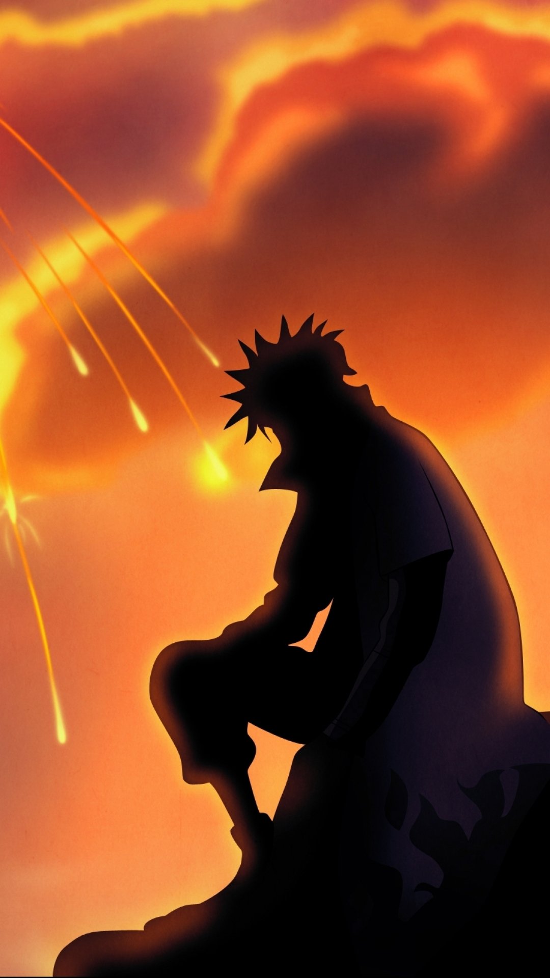 Download Minato Namikaze Anime Naruto Phone Wallpaper