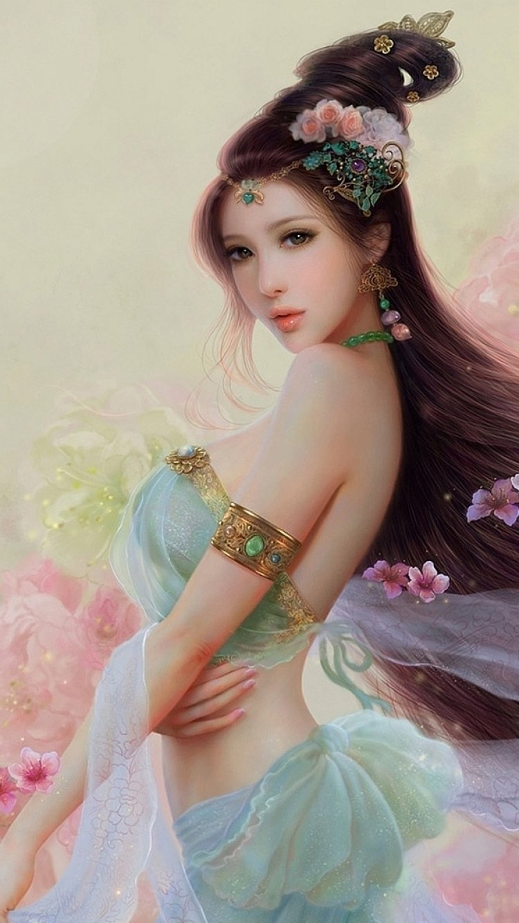 Download Fantasy Woman Phone Wallpaper