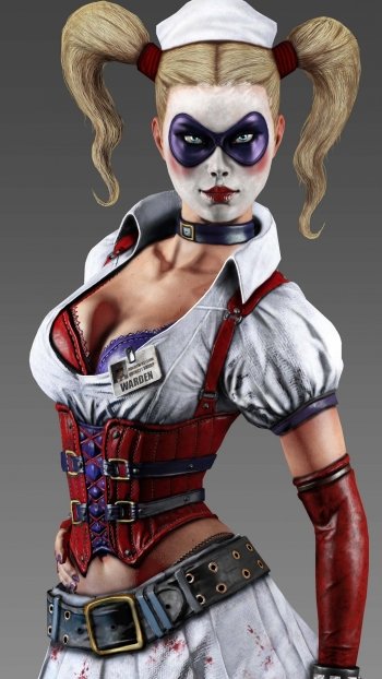 Comic Harley Quinn Phone Wallpaper