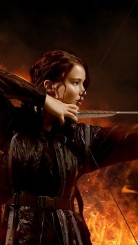 the hunger games catching fire iphone wallpaper