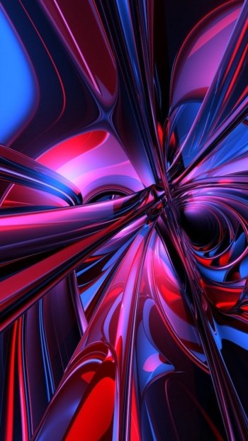CGI Abstract 3D Phone Wallpaper