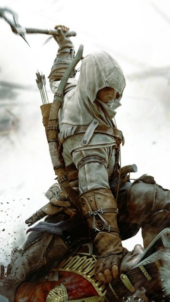 video game Assassin's Creed III Phone Wallpaper