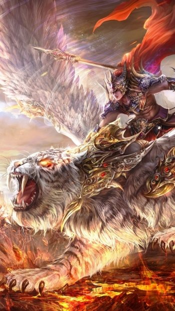 fantasy warrior fantasy warrior Phone Wallpaper