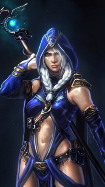 fantasy woman warrior Phone Wallpaper
