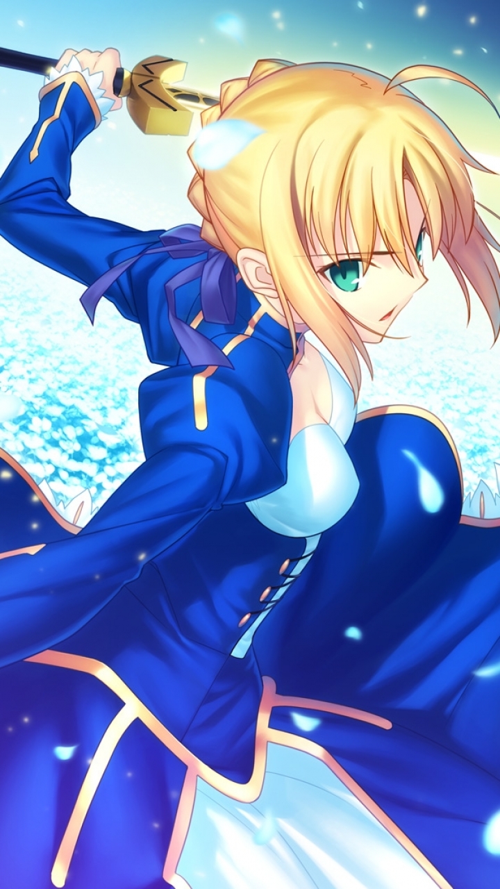 Download Saber (Fate Series) Anime Fate/Zero Phone Wallpaper - Mobile Abyss