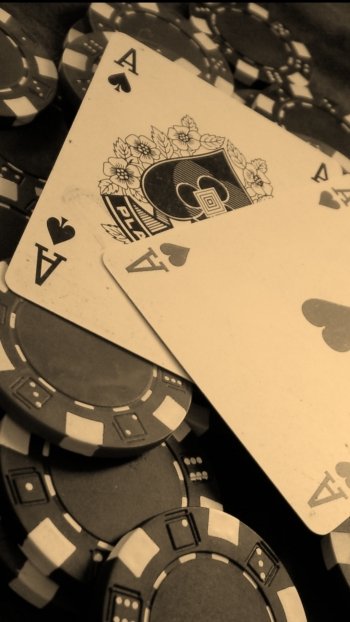 man made poker Phone Wallpaper