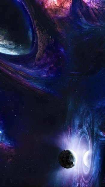 Sci Fi space Phone Wallpaper