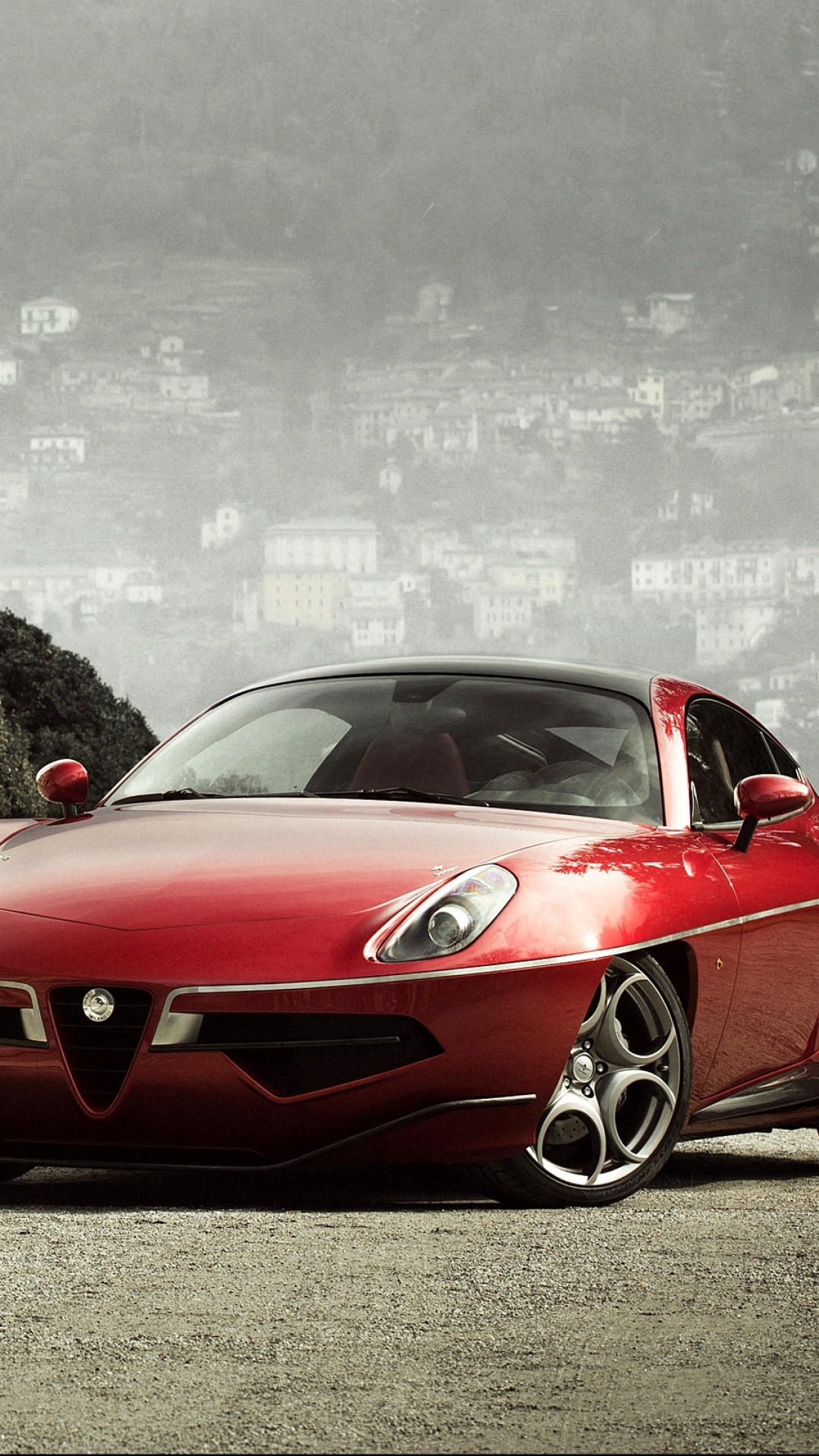 Alfa Romeo Disco Volante фон загрузить