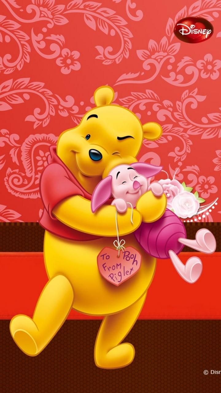Cute iPhone Winnie The Pooh HD phone wallpaper  Pxfuel
