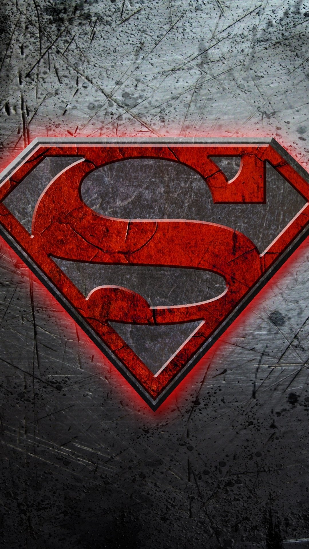 Download Superman Logo Comic Superman Phone Wallpaper