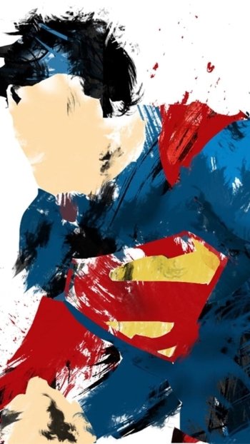 Comic Superman Phone Wallpaper