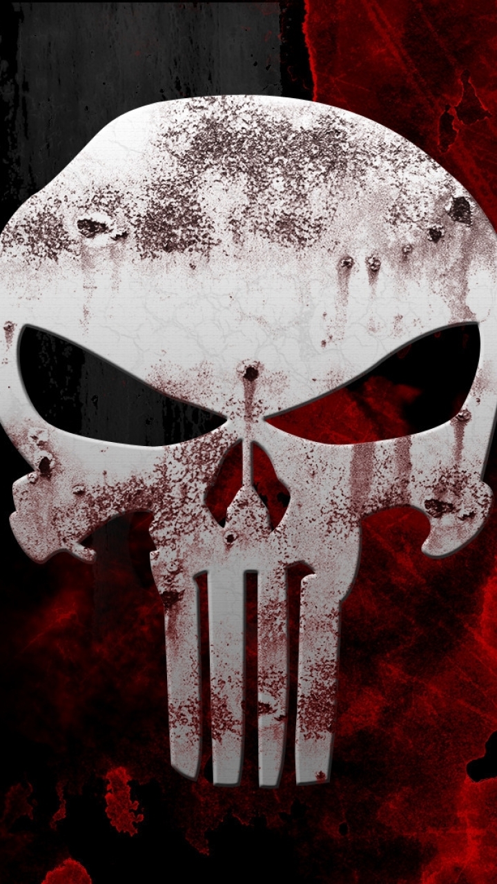 71 The Punisher Skull Wallpaper  WallpaperSafari