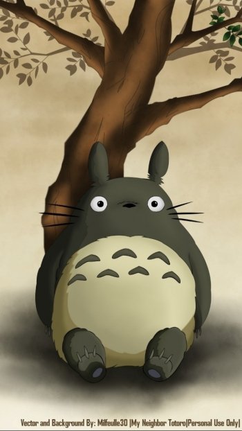 Totoro (My Neighbor Totoro) Anime My Neighbor Totoro Phone Wallpaper