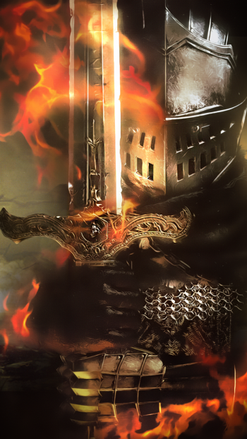 video game Dark Souls Phone Wallpaper