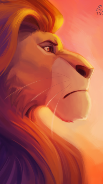 Mufasa (The Lion King) movie The Lion King (1994) Phone Wallpaper