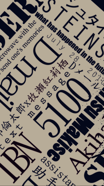 Kurisu Makise Anime Steins;Gate Phone Wallpaper