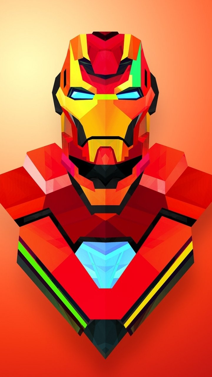 Download Comic Iron Man Phone Wallpaper by Justin Maller - Mobile Abyss