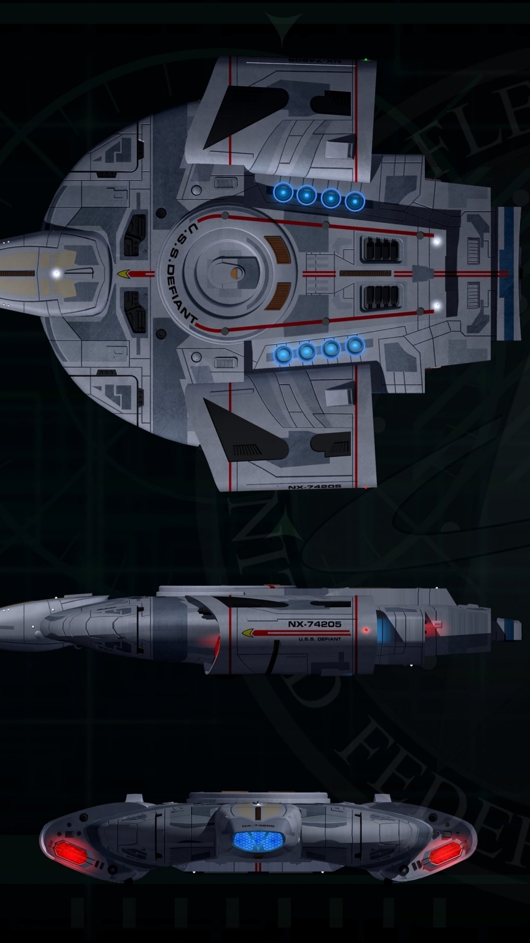 Download Sci Fi Star Trek Phone Wallpaper