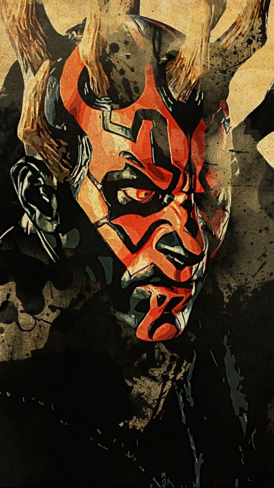 darth maul iphone wallpaper