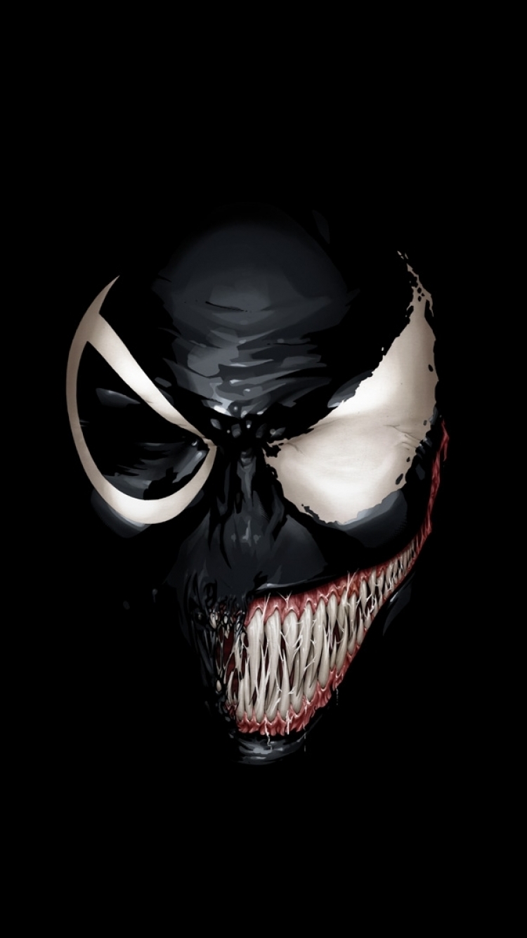Download Wallpaper 640x960 Venom, Marvel comics, Spider-man iPhone ...