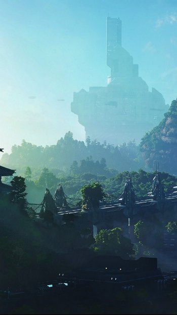fantasy landscape fantasy landscape Phone Wallpaper