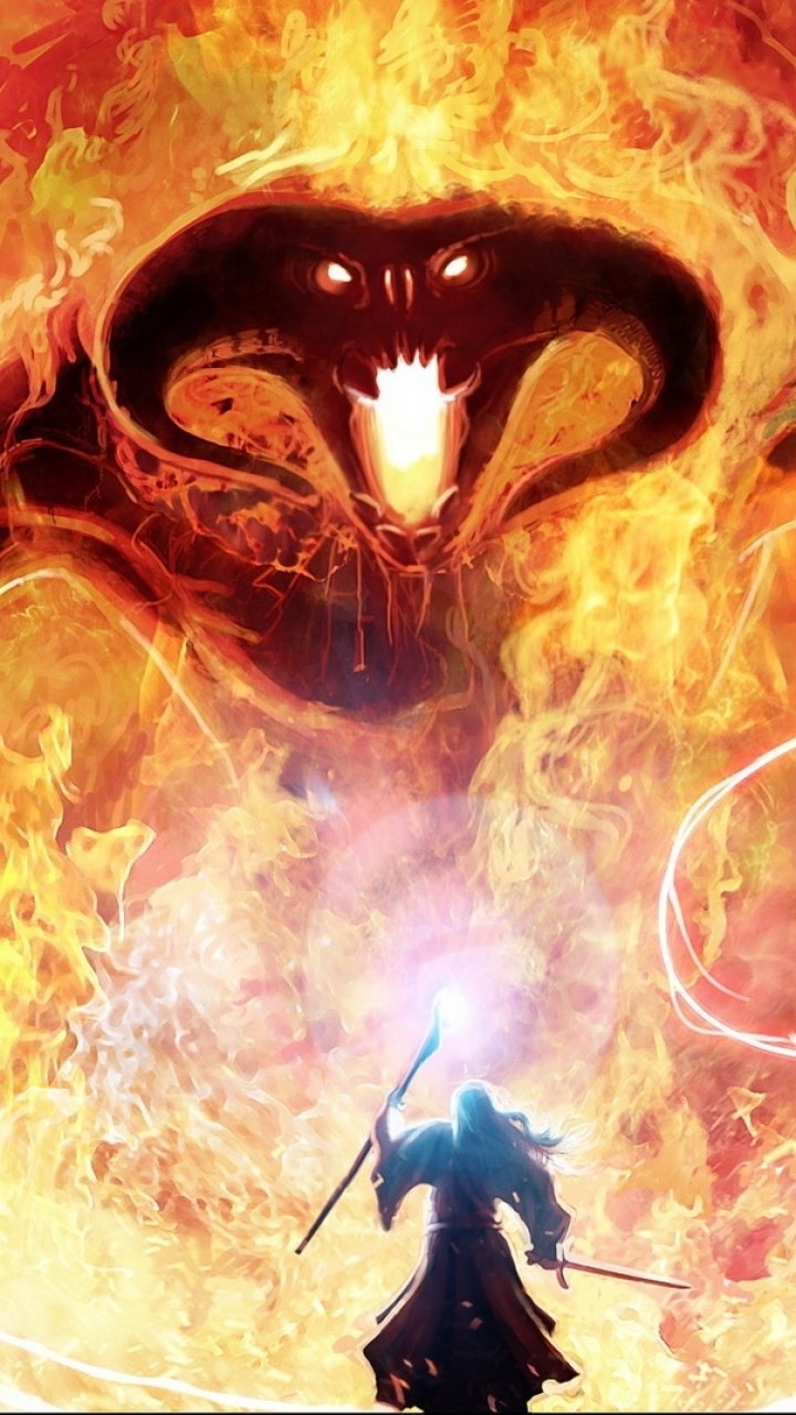 Download Fantasy The Lord Of The Rings Phone Wallpaper