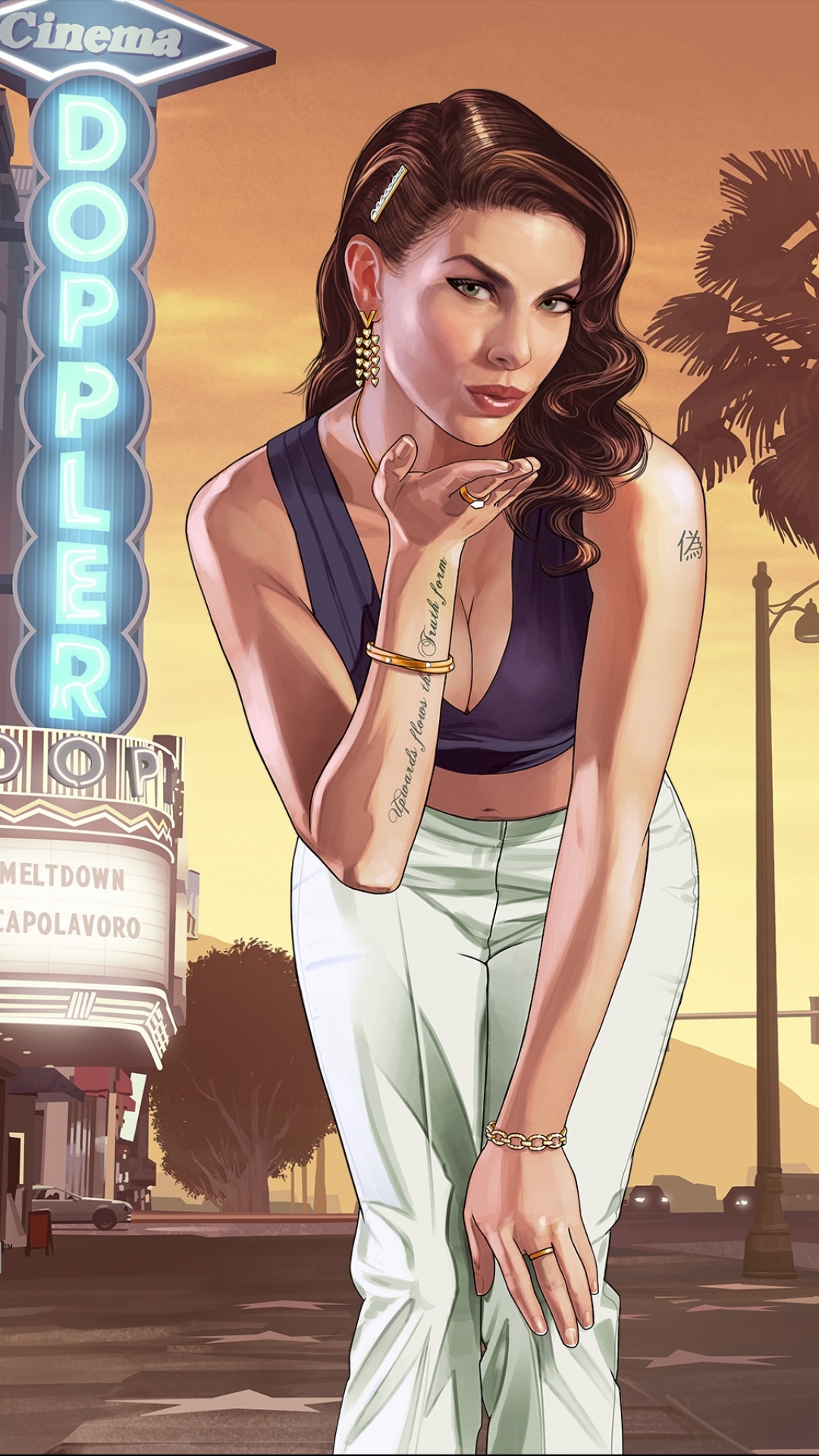 Video Gamegrand Theft Auto V 1080x1920 Wallpaper Id 374521