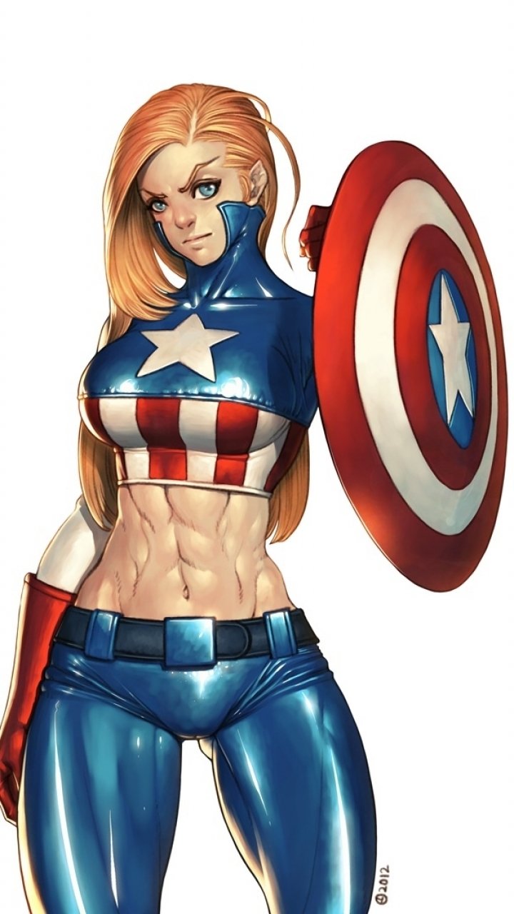 Download Comic Captain America Phone Wallpaper