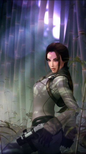 Lara Croft video game Tomb Raider Phone Wallpaper