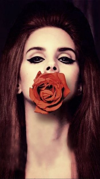 music Lana Del Rey Phone Wallpaper