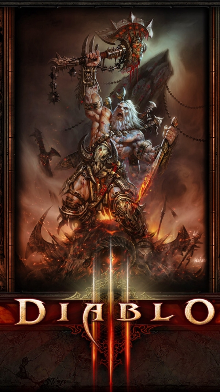 Diablo III Phone Wallpaper
