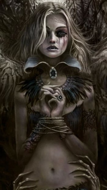 dark angel Phone Wallpaper