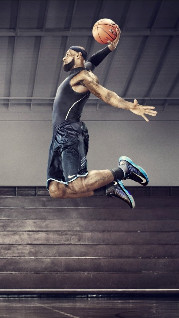 Download Basketball Sports Phone Wallpaper