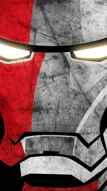 mask Comic Iron Man Phone Wallpaper
