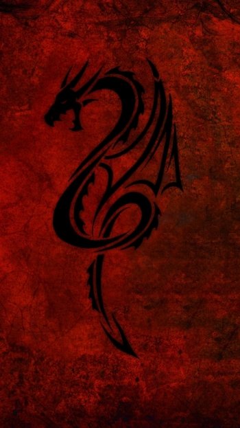 Abstract red Phone Wallpaper