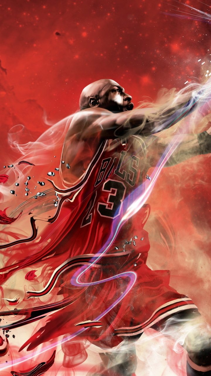Download Michael Jordan Sports Phone Wallpaper