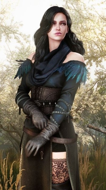 Yennefer of Vengerberg video game The Witcher 3: Wild Hunt Phone Wallpaper