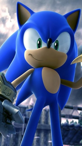 Sonic the Hedgehog video game Sonic and the Black Knight Phone Wallpaper