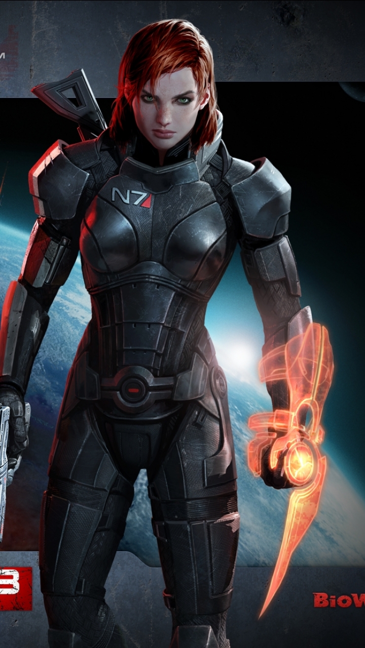 Mass Effect 3 Phone Wallpaper